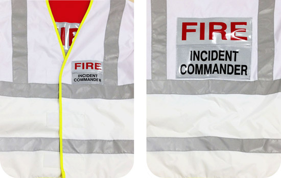 Incident commander tabard 