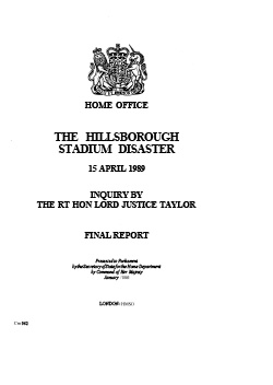 Hillsborough Stadium Disaster final report