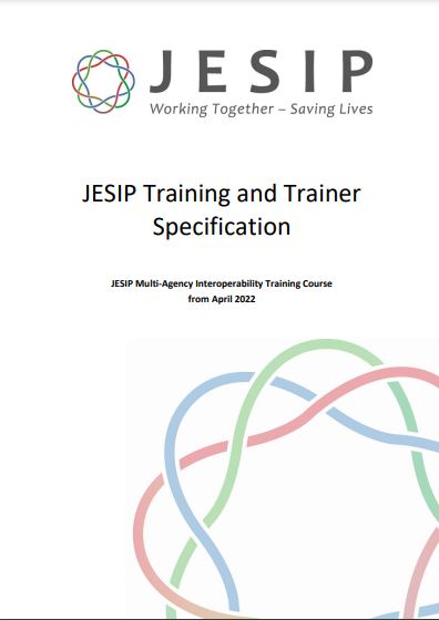 JESIP Training and Trainer<br>Specification